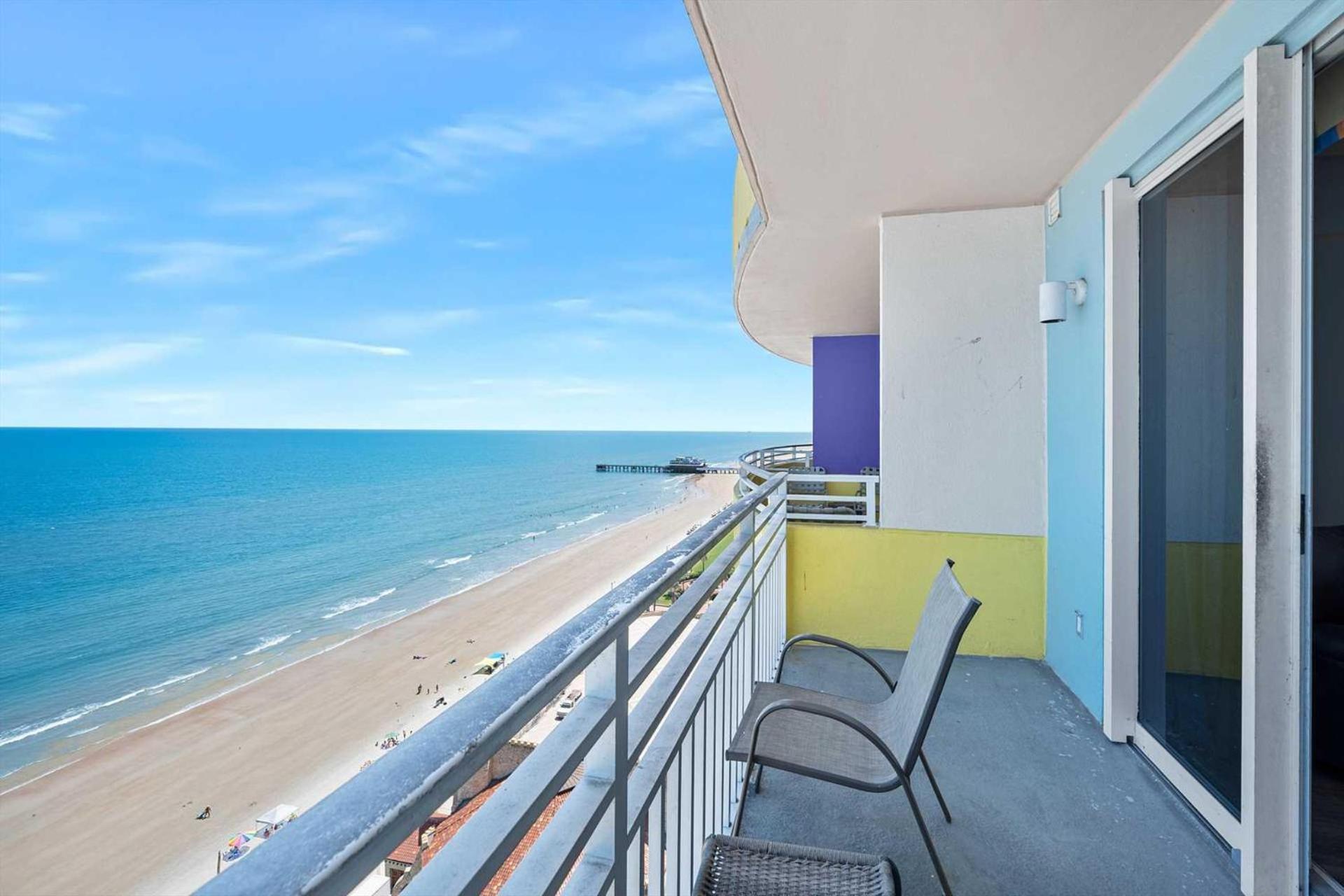 Luxury 17Th Floor 1 Bedroom Condo Direct Oceanfront Wyndham Ocean Walk Resort Daytona Beach | 1708 Exterior photo